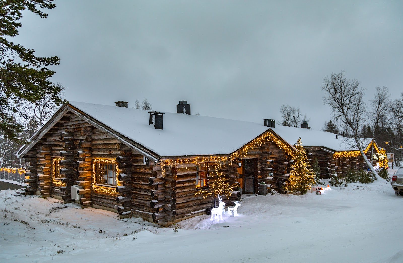 Kuukkeli Log Houses Teerenpesä - Premium Suite 2MH | Cottage Finland