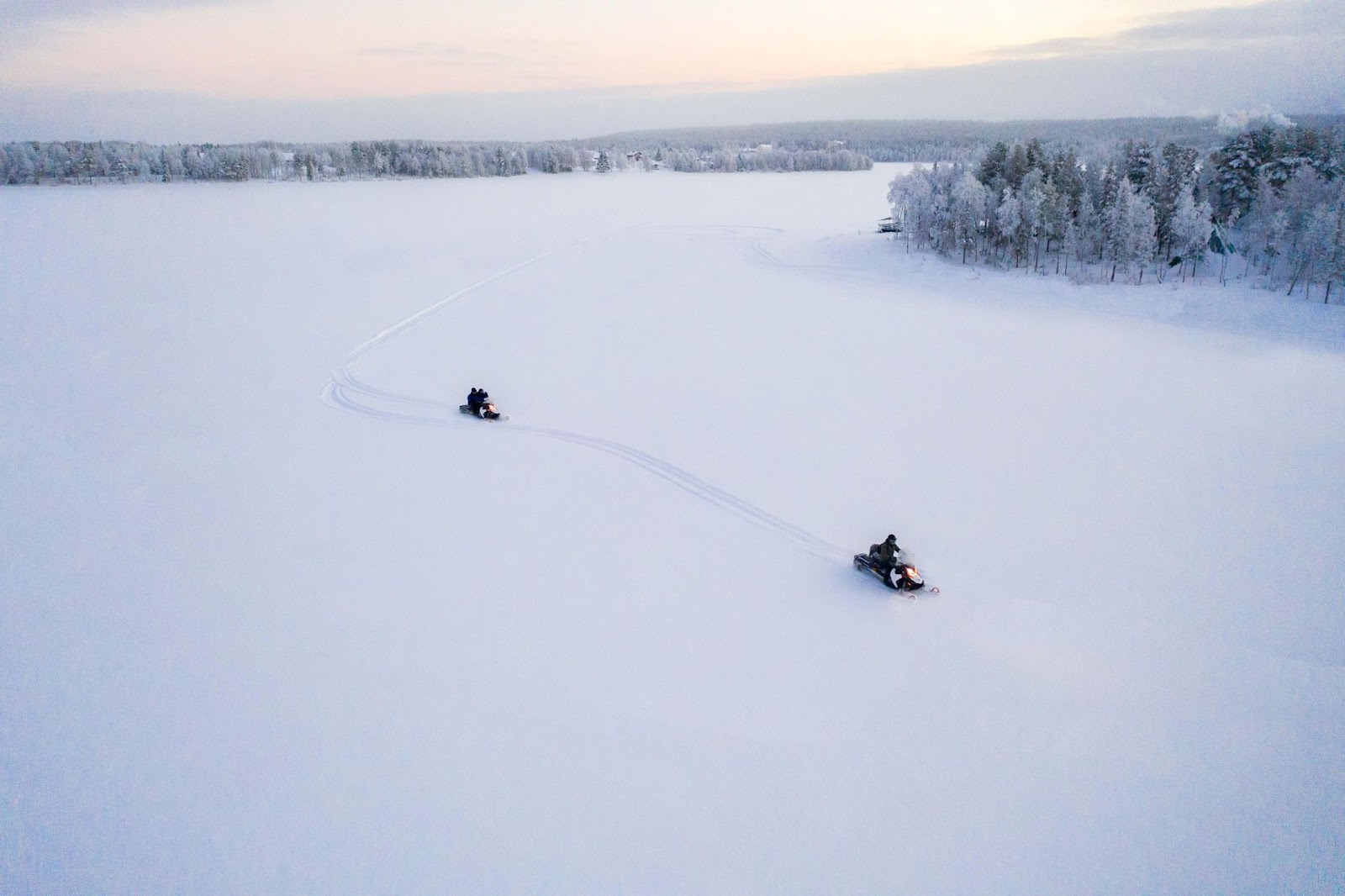 Snowmobiling