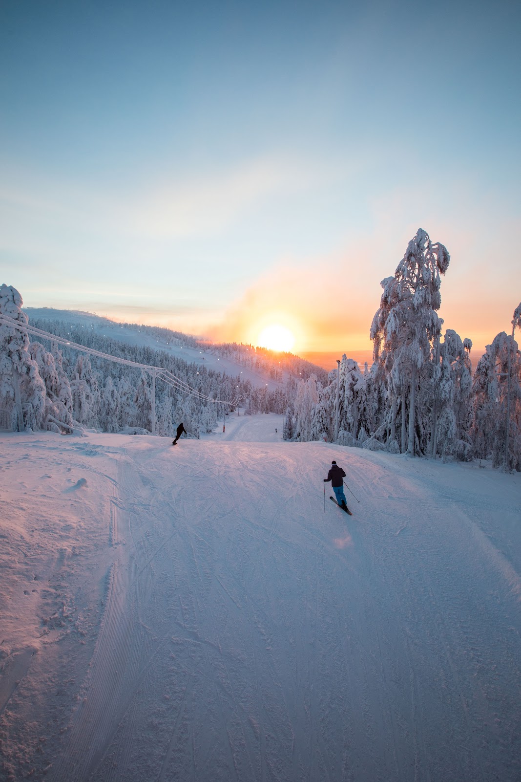 Skiing and Snowboarding