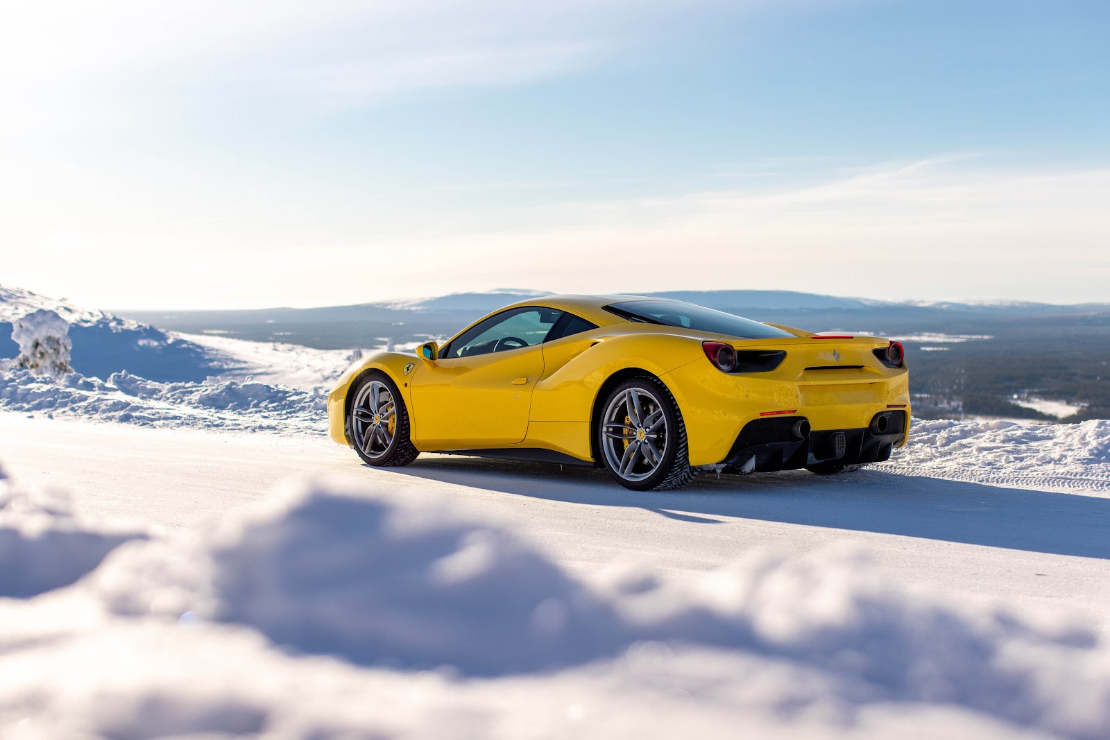 Ferrari on ice